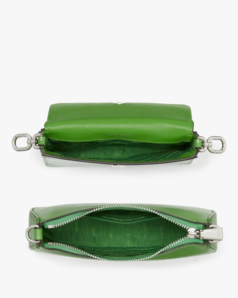 Double Up Patent Leather Crossbody