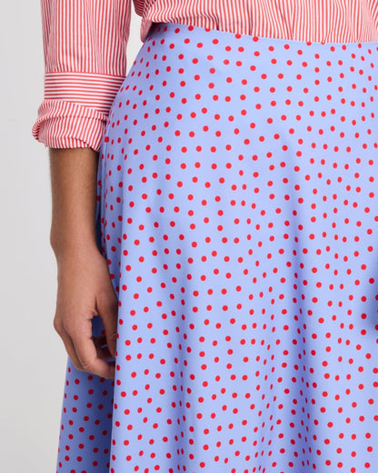 Spring Time Dot Skirt