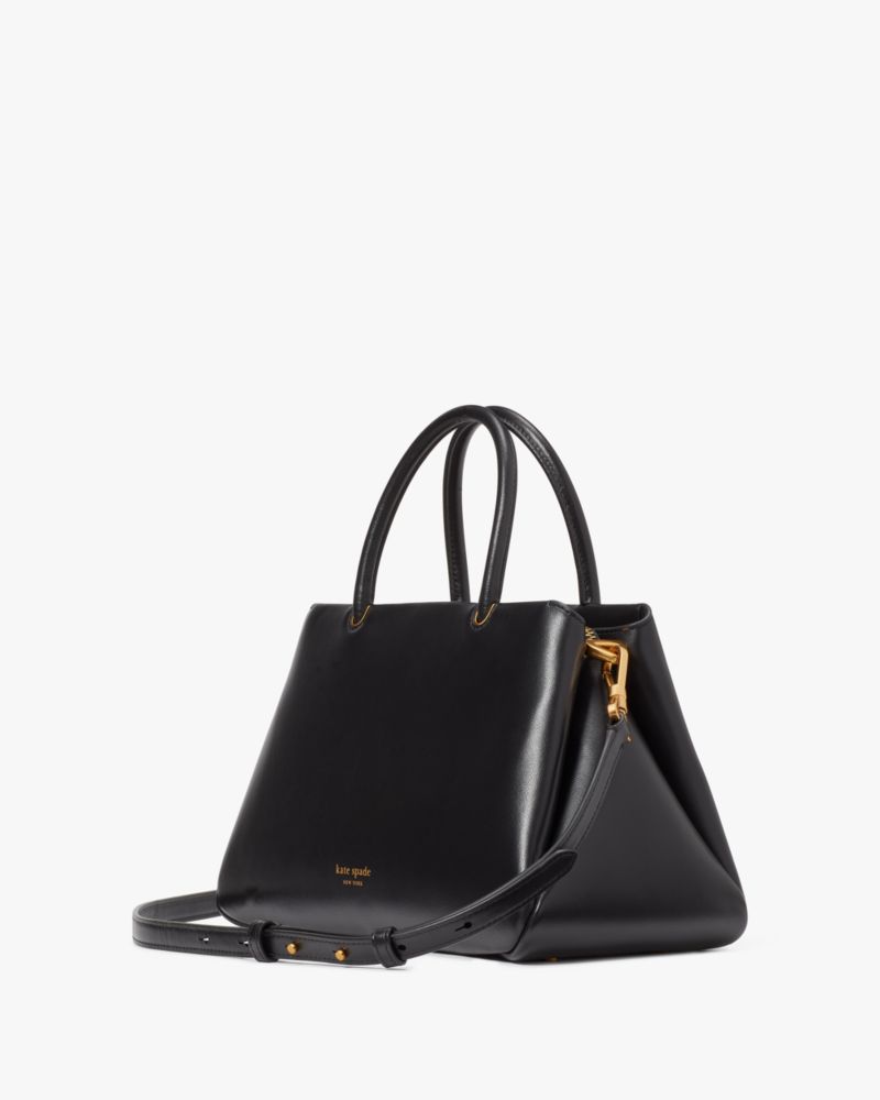 Grace Fine Grain Leather Medium Satchel