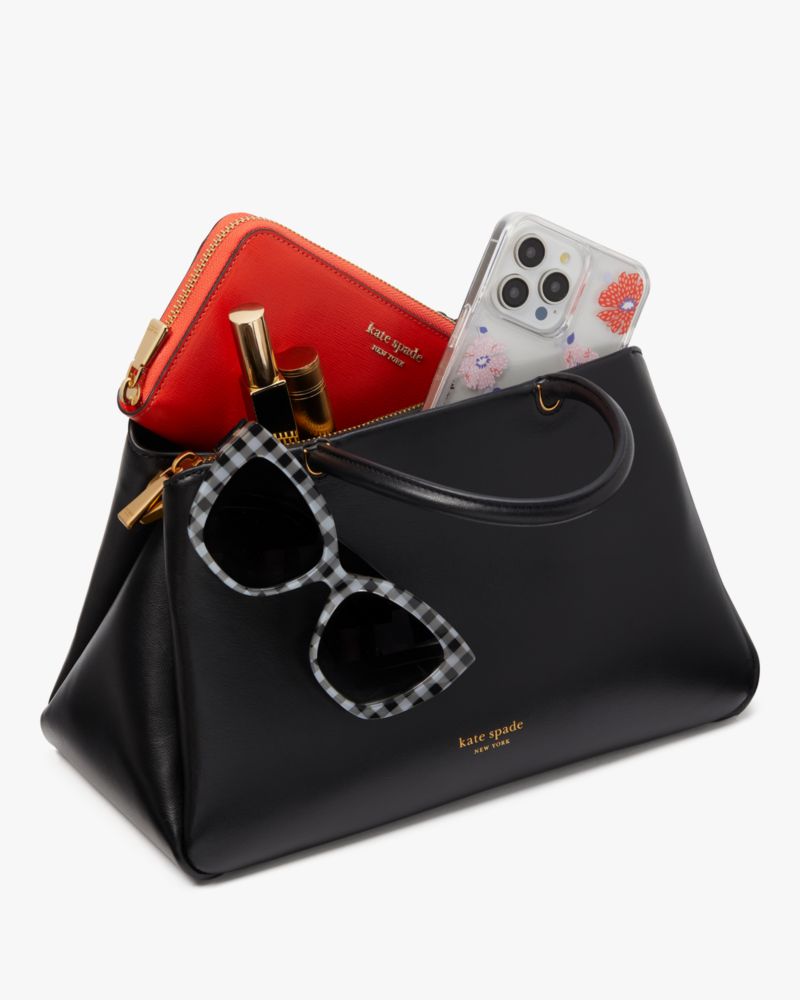 Grace Fine Grain Leather Medium Satchel