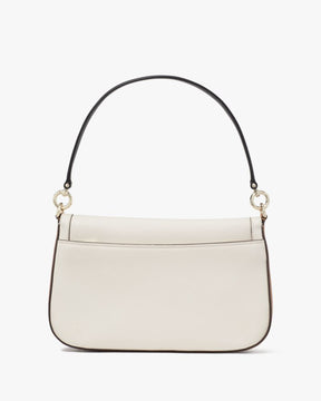 Hudson Colorblocked Convertible Flap Shoulder Bag