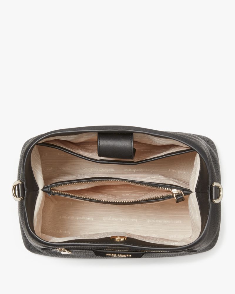 Hudson Pebbled Leather Shoulder Bag