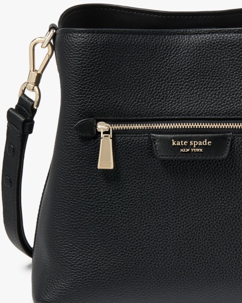 Hudson Pebbled Leather Shoulder Bag