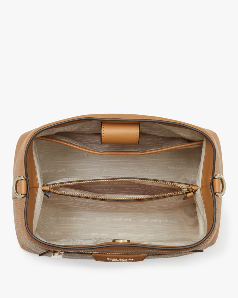 Hudson Pebbled Leather Shoulder Bag