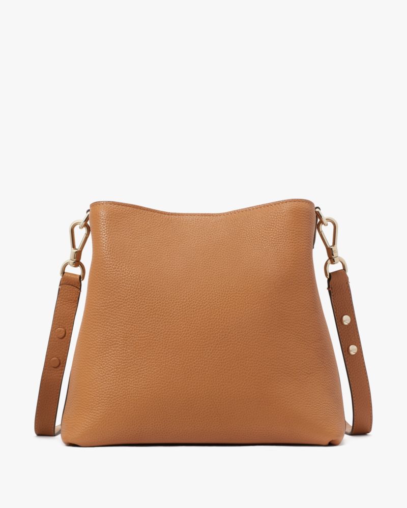 Hudson Pebbled Leather Shoulder Bag