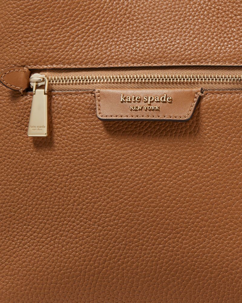 Hudson Pebbled Leather Shoulder Bag