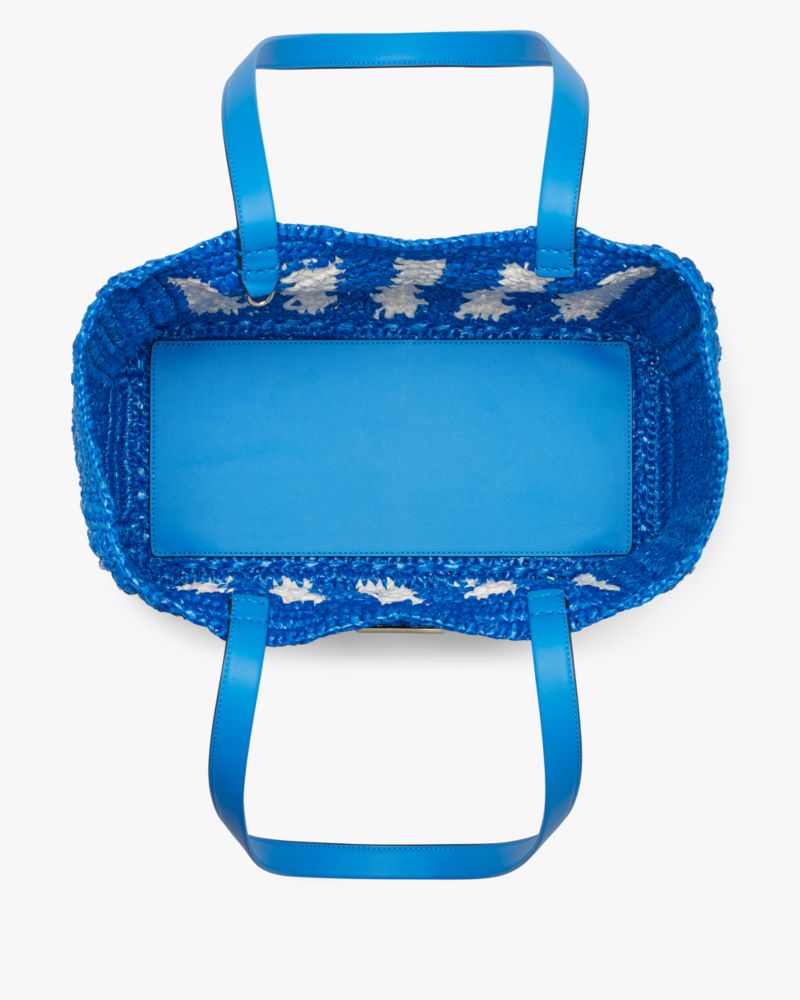 Eden Striped Crochet Large Tote