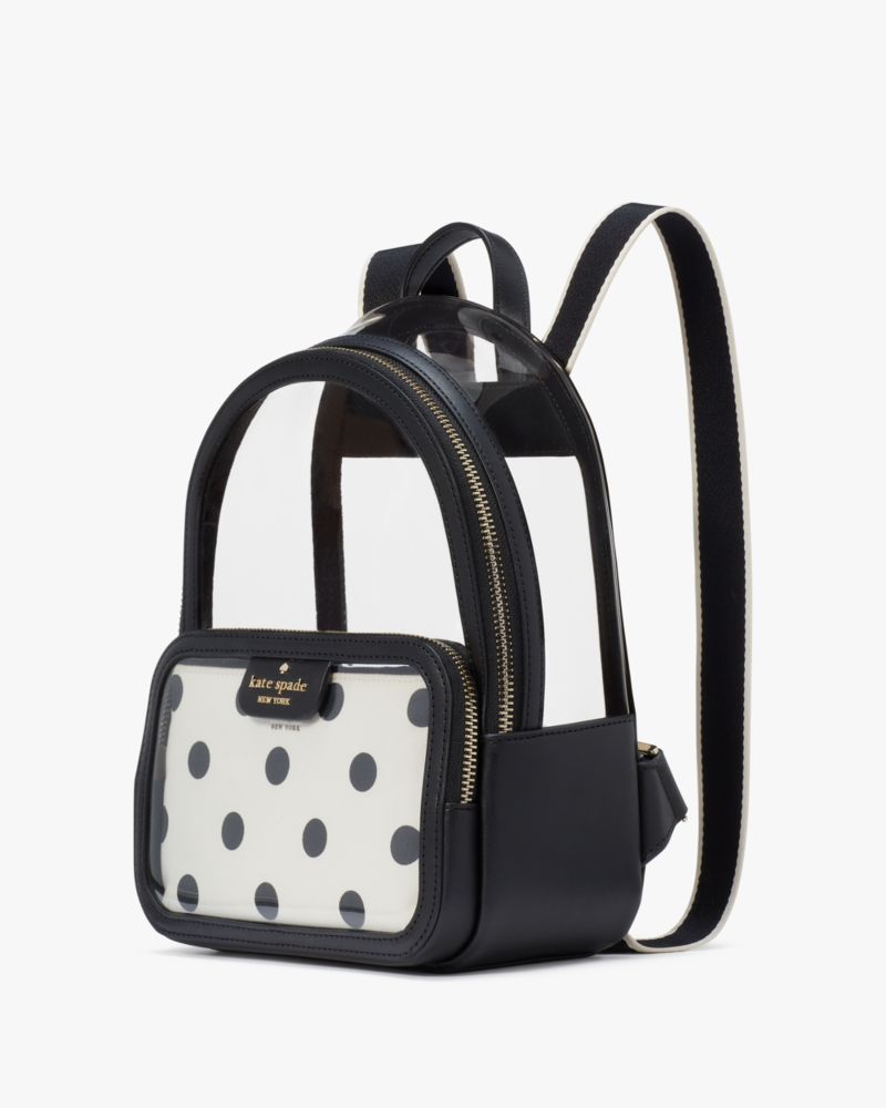 Clare See Through Small Backpack