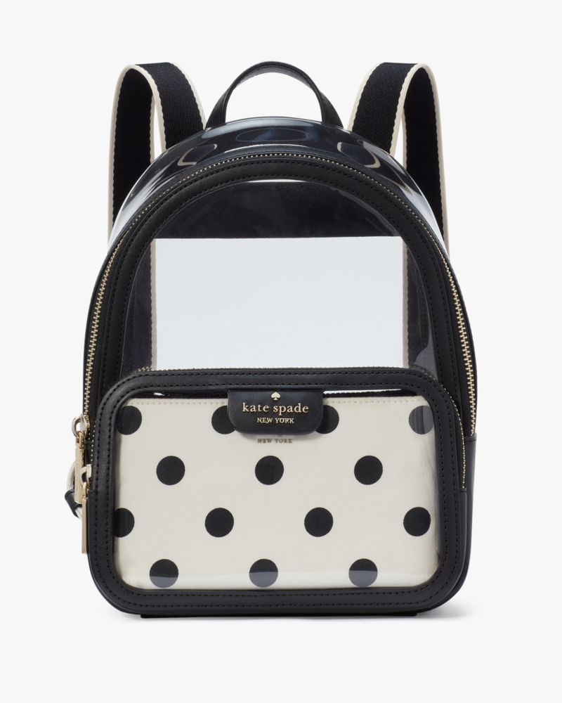 Clare See Through Small Backpack