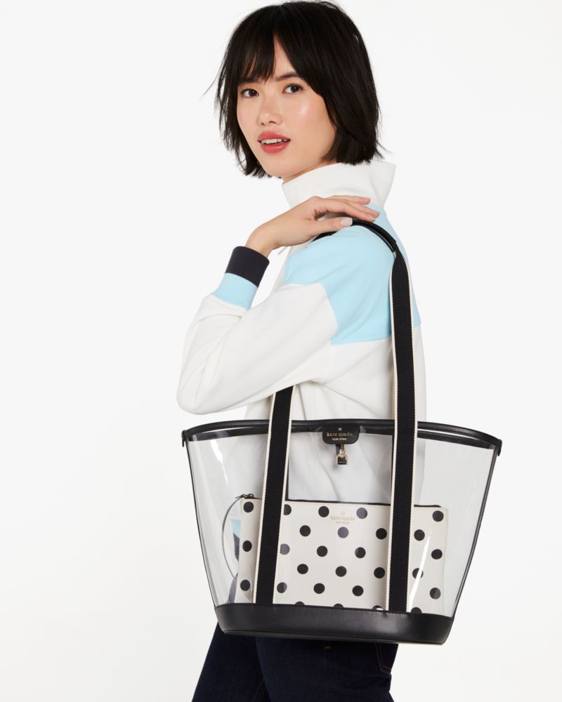 Clare See Through Tote