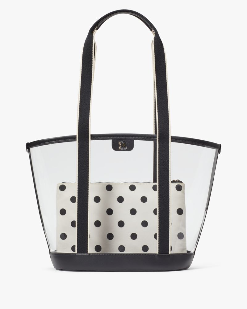 Clare See Through Tote