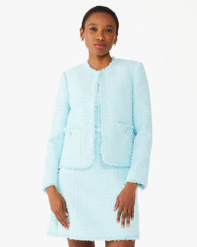 Belted Tweed Dress