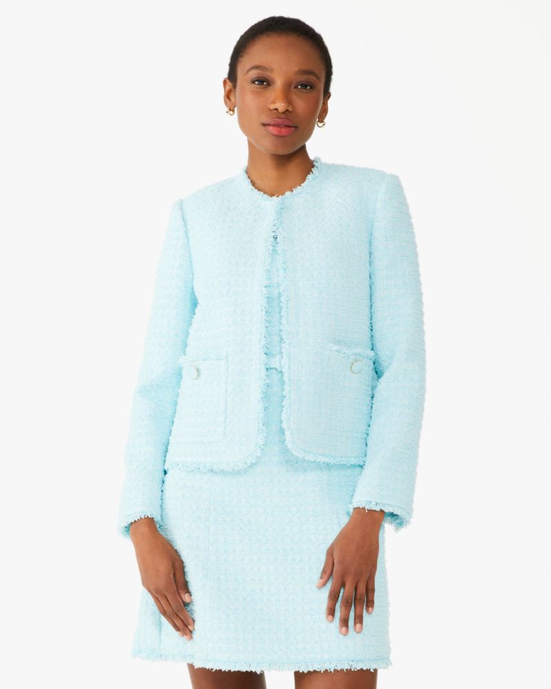 Belted Tweed Dress