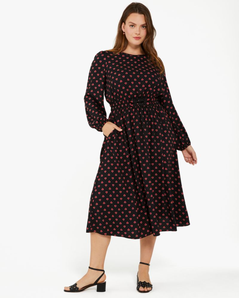 Heartfelt Geo Midi Dress