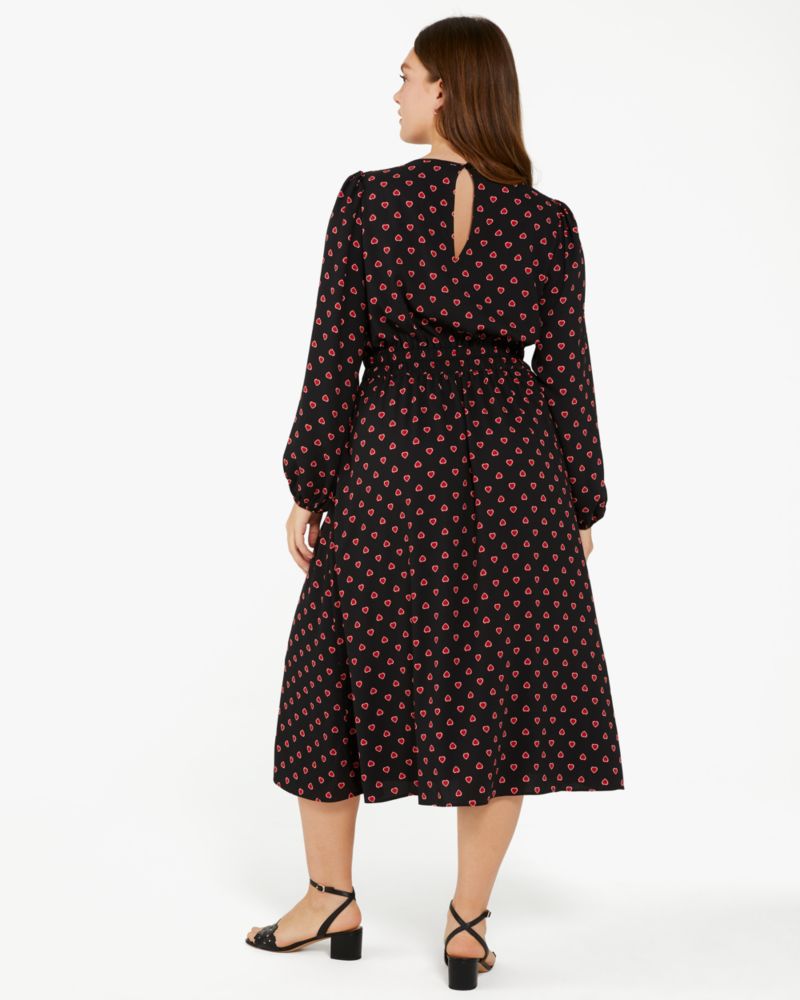 Heartfelt Geo Midi Dress