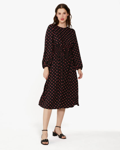 Heartfelt Geo Midi Dress