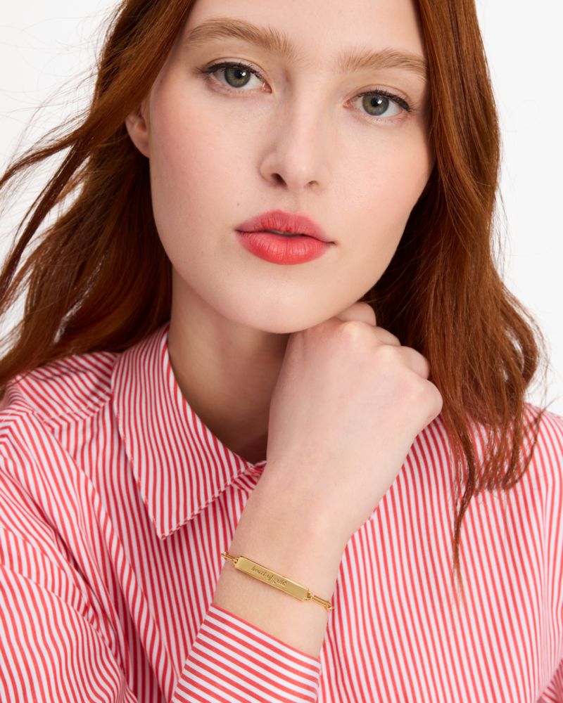 Heart Of Gold Id Bracelet