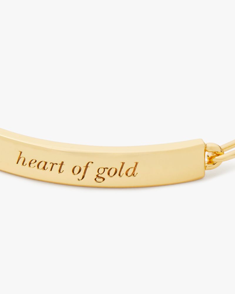 Heart Of Gold Id Bracelet