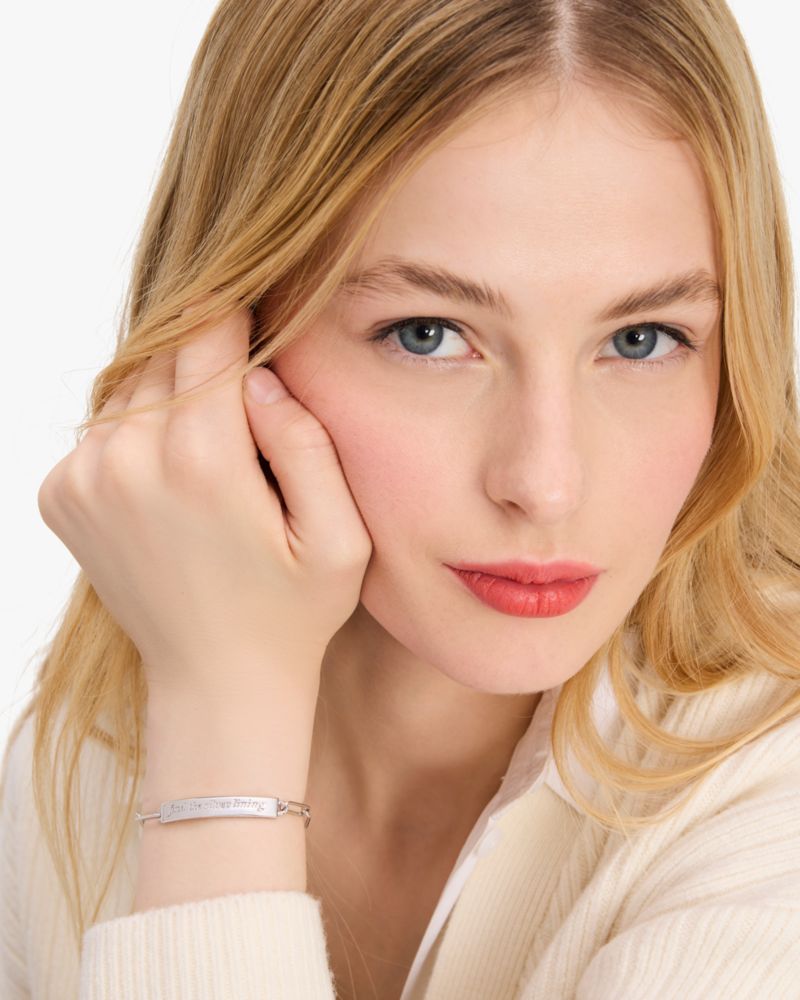 Silver Lining Id Bracelet