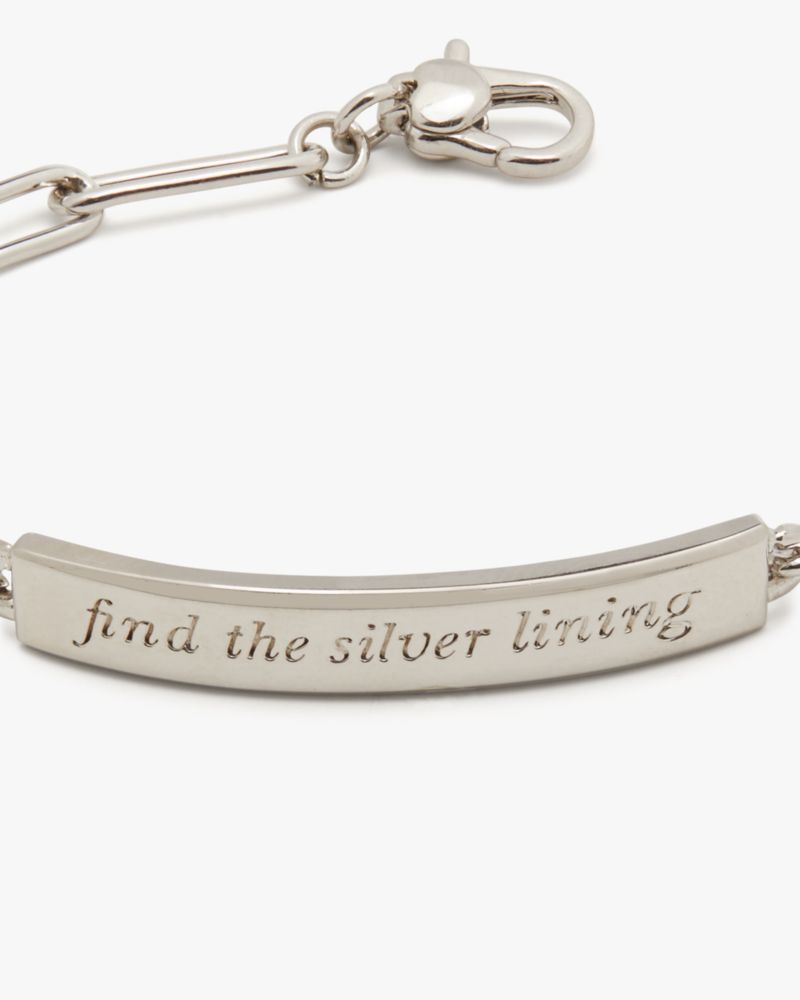 Silver Lining Id Bracelet