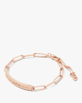 Stop And Smell The Roses Id Bracelet