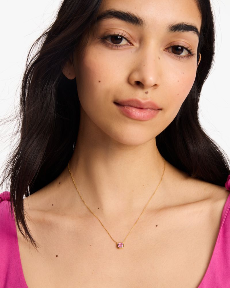Kate Spade Fine Time To Shine Gem Pendant