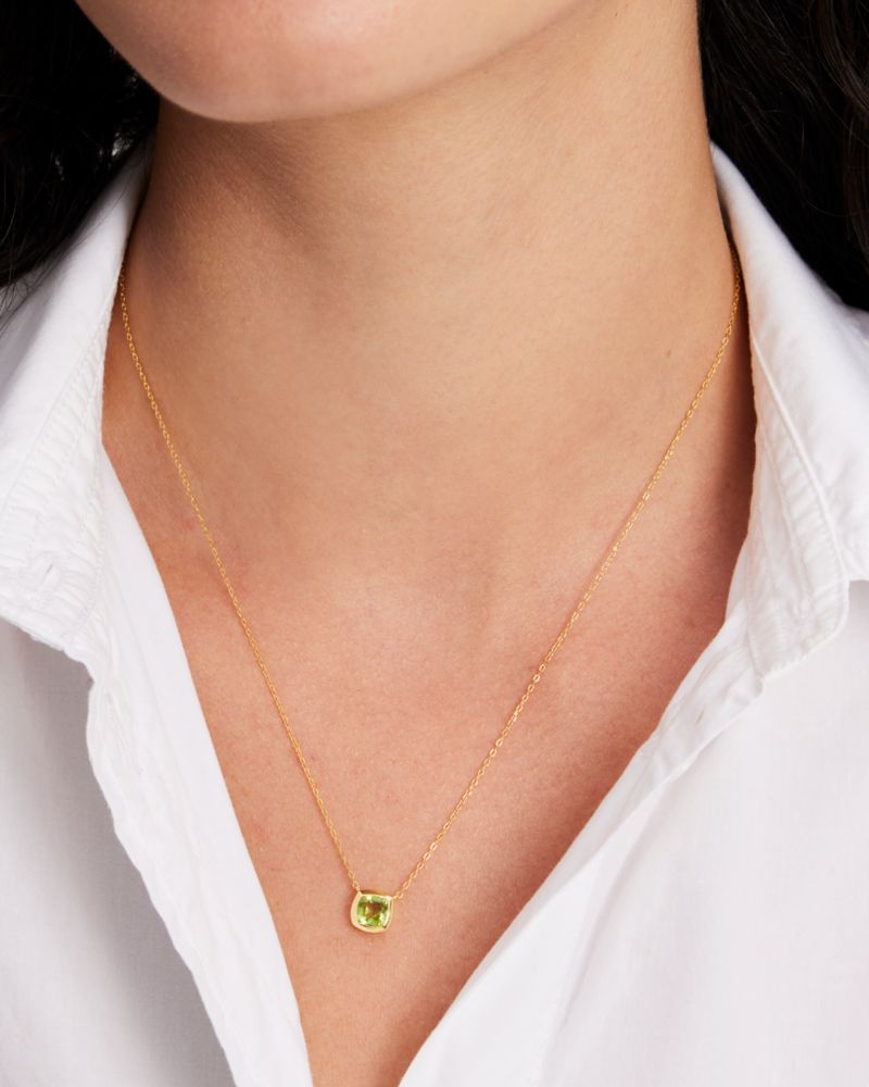 Kate Spade Fine Time To Shine Gem Pendant
