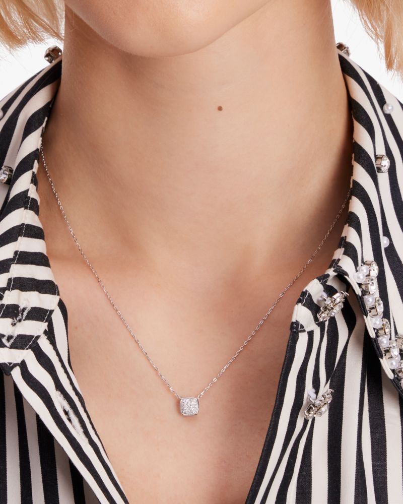 Kate Spade Fine Time To Shine Pavé Diamond Pendant