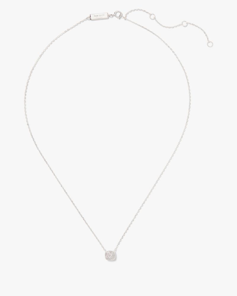 Kate Spade Fine Time To Shine Pavé Diamond Pendant