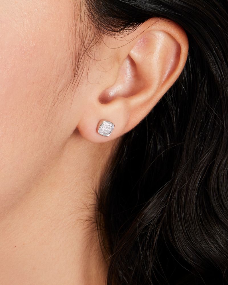 Kate Spade Fine Time To Shine Pavé Diamond Studs