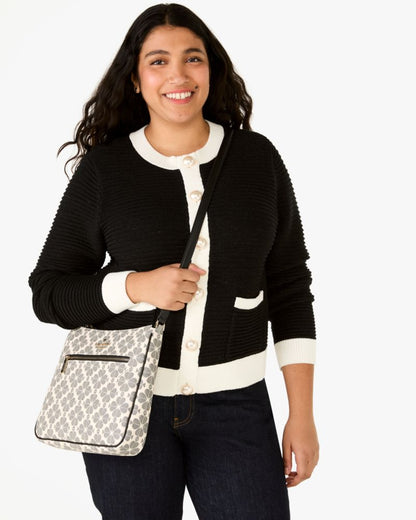 Signature Spade Flower Large Swingpack Crossbody