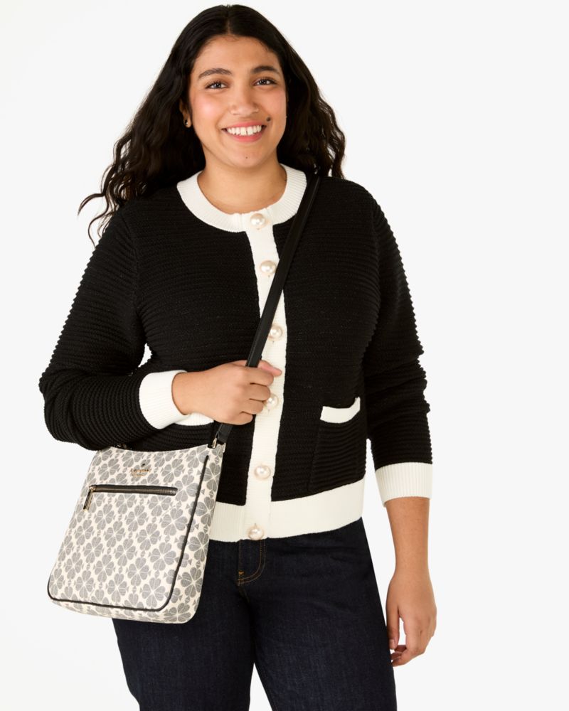 Signature Spade Flower Large Swingpack Crossbody