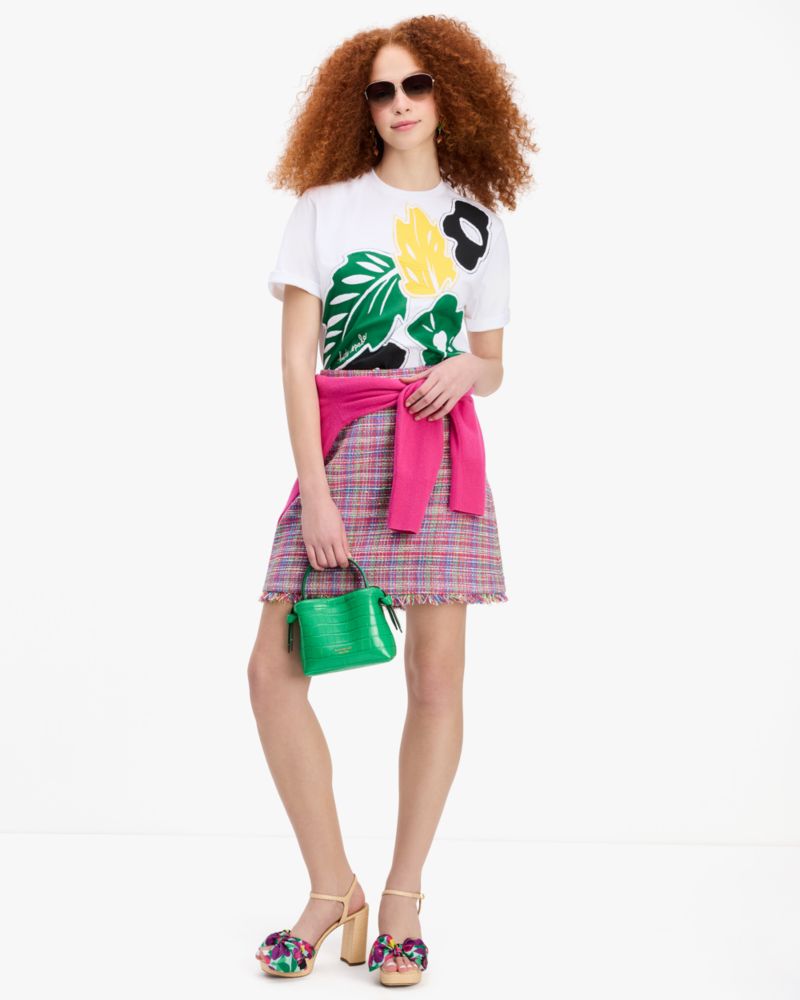 Tweed Mini Skirt