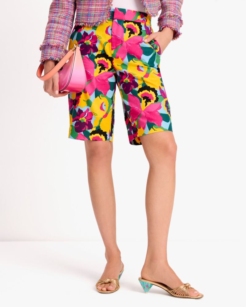 Orchid Bloom Bermuda Shorts