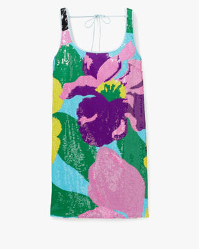 Orchid Bloom Sequin Dress