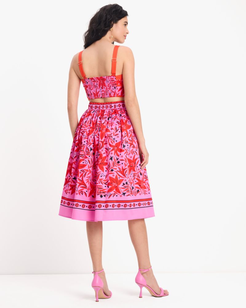 Daylily Poplin Top