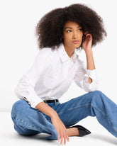 Autumn Paisley Embroidered Shirt