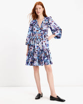 Autumn Paisley Twill Dress