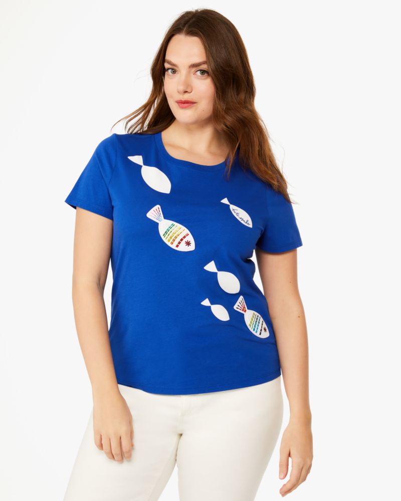 Embellished Fish Tee