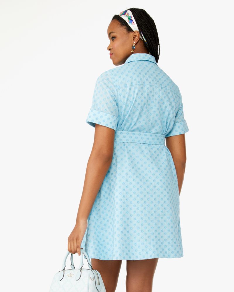 Embroidered Shirtdress