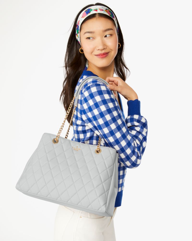 Carey Quilted Tote