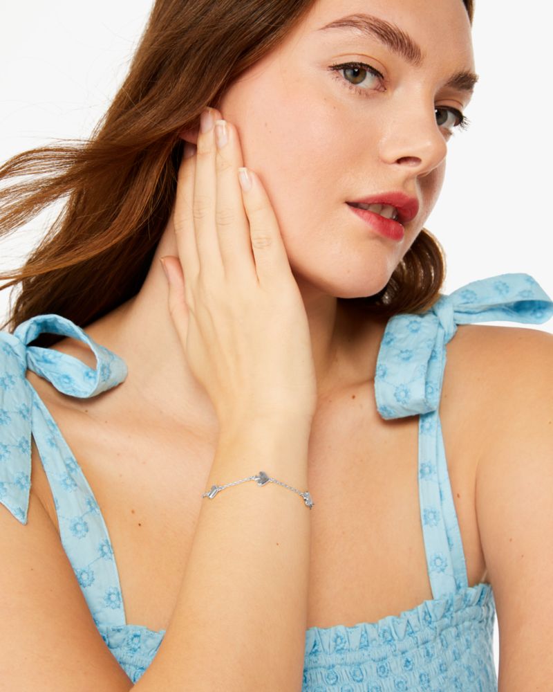 Spot The Spade Metal Scatter Bracelet