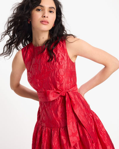 Tropical Foliage Dress
