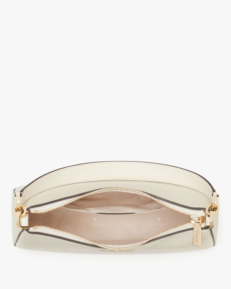 Margot Metallic Croc Embossed Convertible Shoulder Bag