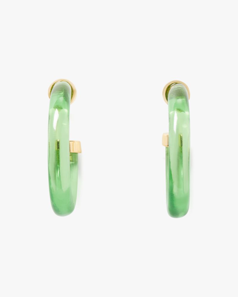 Feeling Bubbly Raffia Charm Hoops