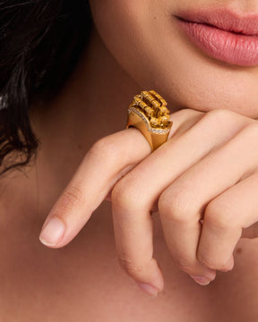 What A Snack Cocktail Ring