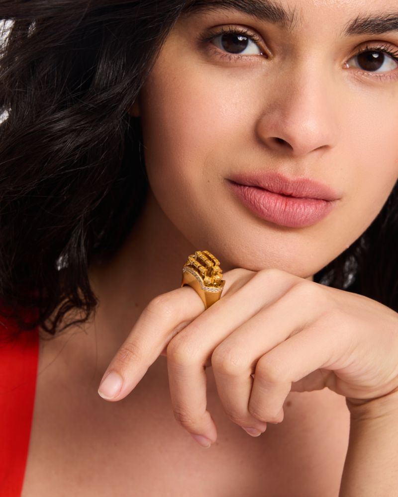 What A Snack Cocktail Ring