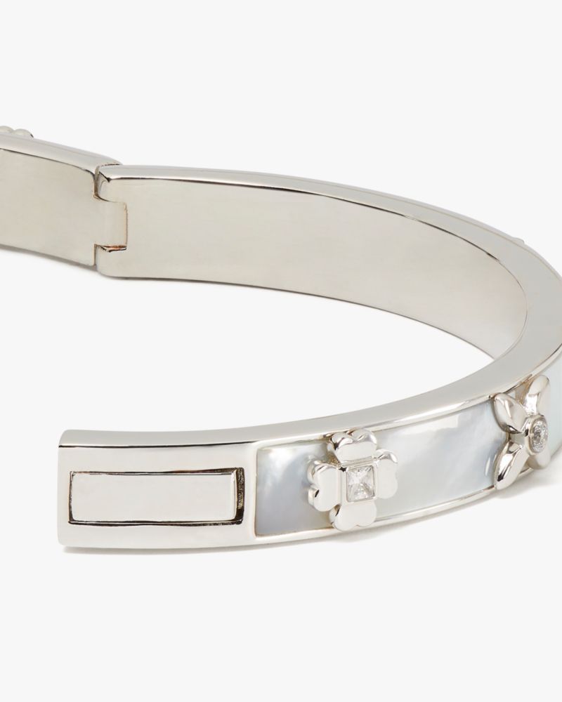 Heritage Bloom Hinged Bangle