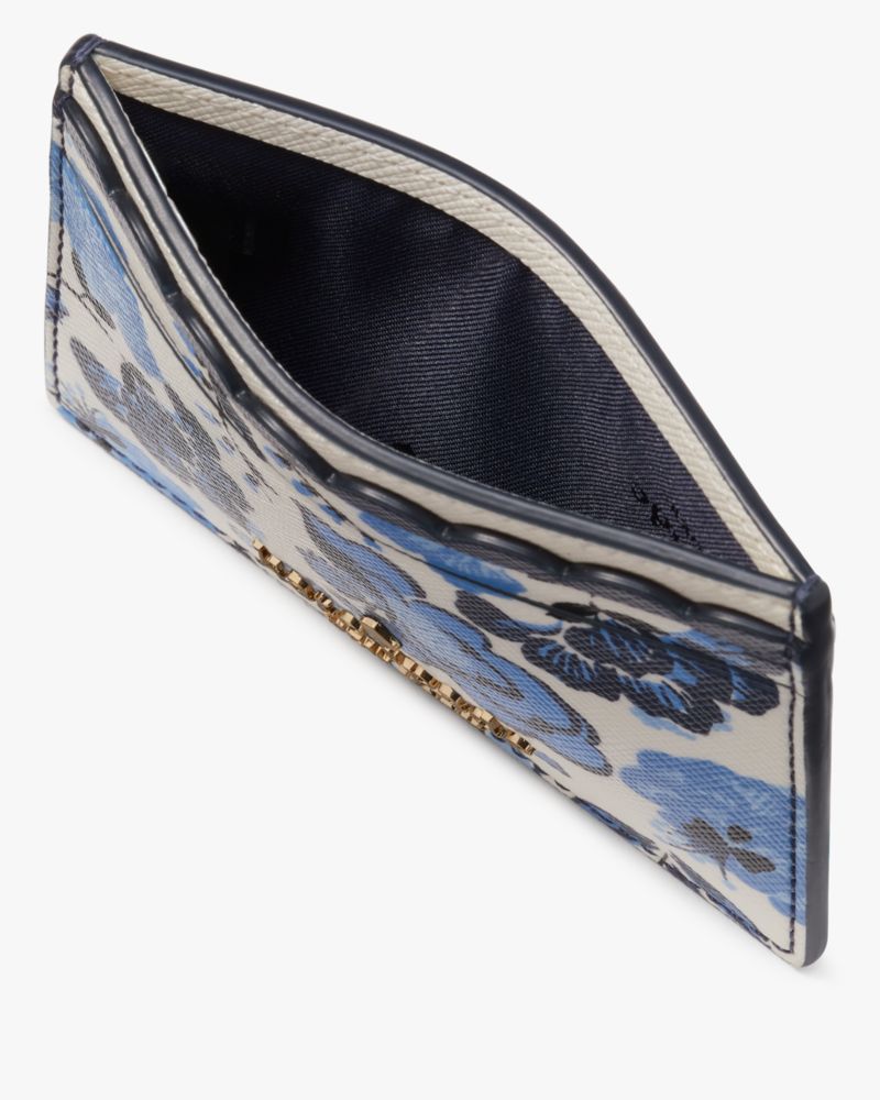 Madison Vase Floral Small Slim Card Holder