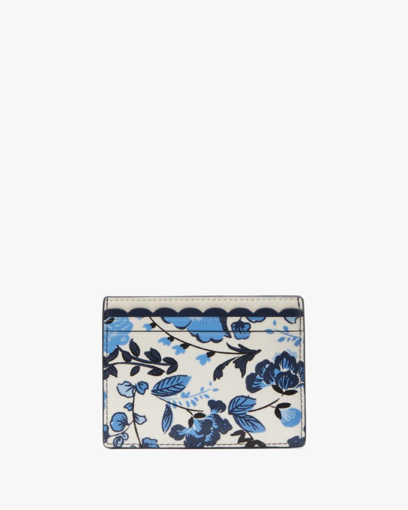 Madison Vase Floral Small Slim Card Holder